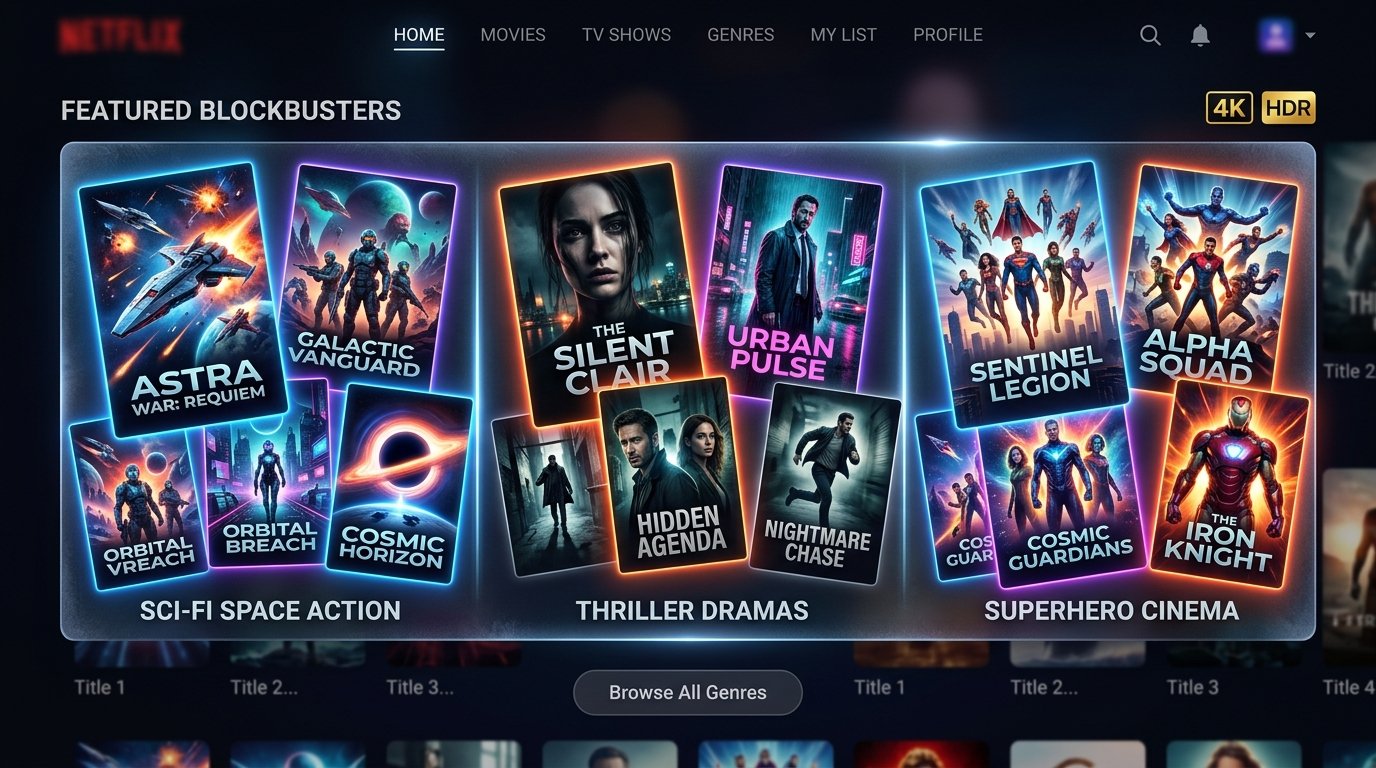 Katalog VOD 4k filmy i seriale